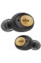 House of Marley True Wireless Champion In-Ear Ohrhörer - Kompakte Bluetooth 5.0-Ohrhörer 28 Std Spielzeit mit wiederaufladbarem Case inkl. komfortabler Ohrstöpsel umweltfreundliches Bambus-Design