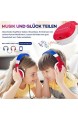 Kinder Kopfhörer 2 in 1 CARRVAS Drahtlose Bluetooth Kinderkopfhörer Kabelgebundene Verstellbare Kopfhörer für Kinder Lautstärkebegrenzungs Lebensmittelqualität Material mit Mikrofon
