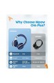 Kinder Kopfhörer Bluetooth Mpow CH6 Plus Bluetooth 5.0-Headset mit Mikrofon 94dB Lautstärke begrenzt Ersatz-Audiokabel Faltbar Einstellbar 15 Stunden Spielzeit für PC/Handy/iPad/Lernen/Reisen
