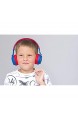 Kinderkopfhörer Bluetooth PowerLocus Kinder Kopfhörer Over-Ear mit 85db Lautstärkebegrenzung LED-licht Faltbare HD Stereo Kopfhörer Kabellose und Kabel eingebautes Mikrofon für Handy Tablet PC TV