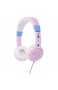 OTL Technologies JUNIOR Kinder Kopfhörer Peppa Pig Princess Peppa (gepolsterte Bügel Lautstärke Begrenzung auf 85 dB buntes Peppa Wutz Design für Jungen und Mädchen) Pink/Weiß
