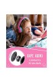 Planet Buddies Kinder kopfhörer Lautstärkeregulierung mit austauschbaren Tierkärtchen im Lieferumfang enthalten On-Ear-Kopfhörer Kinder ideal für Reisen Schule Telefon Tablet und Kindle Pinke