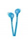 SOUL K Pop (farbenfroher neon In-Ear-Kopfhörer mit klasse Sound) Neon-Blau