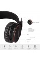 Termichy Bluetooth Kopfhörer Kinder mit 93dB Lautstärkebegrenzung Faltbare Tragbare Leicht kopfhoerer Kabellos Audio Kabel On-Ear Drahtloser Kopfhörer Musik Shareport Eingebautem Mikrofon (Schwarz)