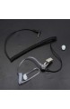 VBESTLIFE 2Pcs 3 5mm Air Conduit Kopfhörer Telefon Single Coiling No Mic Headset Leicht und tragbar für für Kenwood für Radio