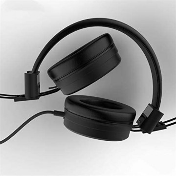 Verdrahtet über Ohr-Kopfhörer Stereo-Sound-Kopfhörer mit Tangle Freie Schnur-Bass Bequeme Kopfhörer Notebook leichte tragbare für Smartphone Tablet-Computer PC Laptop
