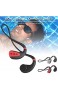 YJJ Drahtlose Kopfhörer Knochenleitung Kopfhörer Bluetooth Sweatproof Leicht mit Mic für Sport Fitness Laufen