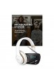 Active Noise Cancelling-Kopfhörer Bluetooth Kopfhörer über Ohr mit Mic und Memcory Card for Reisen Arbeit Tv Pc Handys (Color : Blue)