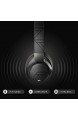Active Noise Cancelling Kopfhörer PowerLocus Bluetooth Over-Ear Kopfhörer mit Geräuschunterdrückung Kabellose Kopfhörer Hi-Fi Tiefe Bässe 70Std Spielzeit Faltbar mit Mikrofon für Handys/Laptops/PC