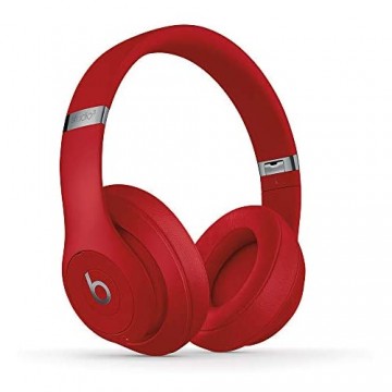 Beats Studio3 Over-Ear Bluetooth Kopfhörer mit Noise-Cancelling – Apple W1 Chip Bluetooth der Klasse 1 aktives Noise-Cancelling 22 Stunden Wiedergabe – Rot