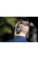 Bluetooth Kopfhörer PowerLocus Bluetooth Kopfhörer Over Ear Kabellose Kopfhörer 70std. Spielzeit Hi-Fi Tiefe Bässe Faltbar Headset mit Mikrofon für iPad/Handys/Laptops/PC (Non-ANC Schwarz/Grau)