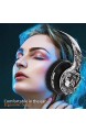 CHENC Kopfhörer Über Ohr-Kabel 3D-Surround Stereo Wireless Gaming Headsets Bluetooth 5.0 Musik Kopfhörer Noise-Cancelling 40 Mm-Treiber