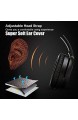 DHTOMC Bluetooth Wired/Wireless 2 in 1 Noise Cancelling-Kopfhörer Einstellbarer Faltbarer Stereo-Kopfhörer for PC/Games/Mobiltelefone Xping