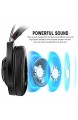 Hwenli Gaming Headsets 50Mm Treiber LED Wired Gaming Headsets Surround Stereo-PC-Kopfhörer Und Einstellbare Noise-Cancelling Mikrofon