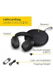 Jabra Evolve2 85 Wireless Headset – Noise Cancelling Microsoft Teams Zertifizierte Stereo Kopfhörer mit langer Akkulaufzeit – USB-C Bluetooth Adapter – schwarz