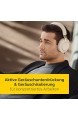 Jabra Evolve2 85 Wireless Headset – Noise Cancelling UC Zertifizierte Stereo Kopfhörer mit langer Akkulaufzeit – USB-A Bluetooth Adapter – beige