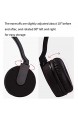 King Boutiques Bluetooth 5.0 Active Noise Cancelling Kopfhörer drahtlose Über-Ohr-Headset mit Boom-Mikrofon for PC Computer Conference-Telefonaten (Color : Black)