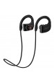 Kopfhörer Sport-Kopfhörer mit Mikrofon verdrahtet Bluetooth-Kopfhörer IPX7 Wasserdichtes Ohr hängen Stil 4.2 Bluetooth-Kopfhörer Noise Cancelling-Ohrhörer zum Schwimmen Laufen Fitnessstudio mit