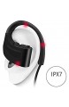 Kopfhörer Sport-Kopfhörer mit Mikrofon verdrahtet Bluetooth-Kopfhörer IPX7 Wasserdichtes Ohr hängen Stil 4.2 Bluetooth-Kopfhörer Noise Cancelling-Ohrhörer zum Schwimmen Laufen Fitnessstudio mit