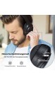 Mu6 Space 2 kabellos Bluetooth-Kopfhörer Over Ear Headset mit ANC Hybrid Treibern 40dB Geräuschunterdrückung 3D Touch und Sprachsteuerung Mikrofon CVC8.0 Faltbar Ohrumschließend Schwarz