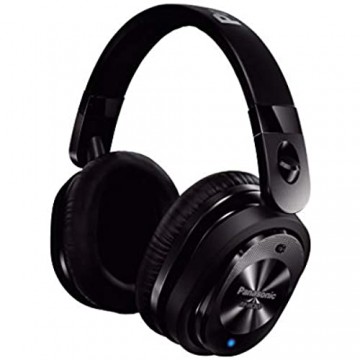 Panasonic RP-HC800E-K Kopfhörer mit aktiver Lärmkompensation (92 % Reduzierung der Außengeräusche lange Akkukapazität) schwarz