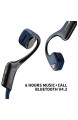 AfterShokz Trekz Air Wireless Bone Conduction Headphones Bluethoos Kopfhörer mit Mikrofon Nachtblau