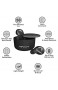 BEIAOSU Bluetooth 5.0 In Ear Kopfhörer Kabellos - Sport Drahtlose Ohrhörer mit Ladecase Mic Bass Wireless Earbuds Earphone Wasserdicht IPX5 TWS Noice Cancelling
