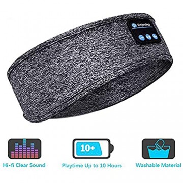 Diantai Schlaf Kopfhörer Ohrstöpsel Bluetooth V5.0 Sport Stirnband Kopfhörer Navly Kabellos Schlafkopfhörer Headband für Sport Seitenschläfer Flugreisen Meditation