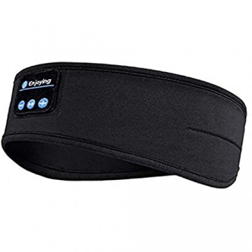Diantai Schlaf Kopfhörer Ohrstöpsel Bluetooth V5.0 Sport Stirnband Kopfhörer Navly Kabellos Schlafkopfhörer Headband für Sport Seitenschläfer Flugreisen Meditation