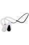 Drahtlose Kopfhörer Knochenleitungskopfhörer mit 16g Speicher 5.0 Bluetooth Stereo Wasserdicht MP3 Music Player Schwimmen Tauchen Sport Ohrhörer Für Arbeitlaufendes Radfahren Leicht (Color : White)