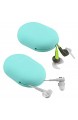 Geekria 2pcs Silikon-Hülle für Beats PowerBeats Jabra Sport Pace Bose SoundSport Senheiser In-Ear Ohrhörer-Schutz Squeeze Tasche/Tasche weiche Kopfhörer-Aufbewahrungstasche