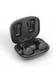 Jam Live Loud TWS In-Ears Komplett kabellose Mini In-Ear-Kopfhörer mit Bluetooth bis zu 12 Stunden Spielzeit schweißresistent Sport-Ohrhörer mit Freisprechfunktion schwarz