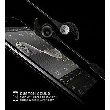 Jaybird X3 Kabellose In-Ear Kopfhörer Bluetooth Schweißbeständig und Wasserabweisend Lautstärkereglung 8-Stunden Akkulaufzeit Smartphone/Tablet/iOS/Android - Schwarz