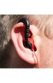JBL Yurbuds Focus 300 Behind-the-Ear Sport Kopfhörer (TwistLock Technologie Integrierter Universal 1-Taster-Fernbedienung/Mikrofon Kompatibel mit Smartphones/Tablets/MP3 Geräten) schwarz
