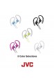 JVC leichter tragbarer On-Ear-Kopfhörer mit Fernbedienung und Mikrofon – Schwarz