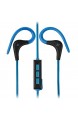 KitSound KSRACPKBL KitSound Race Bluetooth In-Ear Sport Kopfhörer und Verstellbarem Sport-Armband im Set - Blau Blau