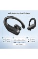 Mpow Flame Solo Bluetooth Kopfhörer BASS+ In-Ear Sport-Kopfhörer Kabellose Kopfhörer mit Fast Fuel 28 Std. Spielzeit/IPX7 Wasserdicht für Joggen Bluetooth Ohrhörer mit USB-C-Ladebox/HD-Mikrofon