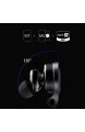 Origem HS-3 Bluetooth Kopfhörer mit HDR-Audio & Sprachsteuerung & BT 5.0 wasserdichte Sport Kabellose Ohrhörer mit 40 Minuten Schnellladung für Joggen/Laufen/Fitness (Silber)