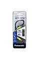 Panasonic RP-HS35ME-Y Sport Kopfhörer (Headset Mobiltelefonie wechselbare Pass-Stücke (S/M/L) IPX2 Clip) Gelb