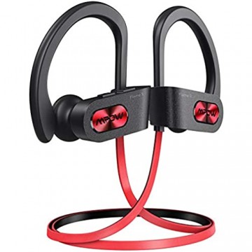 [Upgraded] Mpow Flame S Bluetooth Kopfhörer Sport-Kopfhörer mit aptX-HD Audio Bluetooth 5.0/12 Stunden Spielzeit/CVC 8.0 Technologie IPX7 Wasserdicht SportKopfhörer für Laufen/Joggen