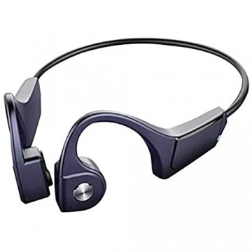 WYW Bluetooth KopfhöRer Knochenschall Kopfhörer Kompatible Brille Open Ear Sport Kopfhörer Bone Conduction Headphones Mit Wireless/Mikrofon Zum Radfahren Joggen Gym