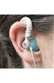 Yurbuds by JBL Focus 400 Behind-the-Ear Sport Kopfhörer (TwistLock Technologie QuikClick-Magneten 3-Tasten-Fernbedienung/Mikrofon geeignet für Apple iOS Geräten) pink/weiß